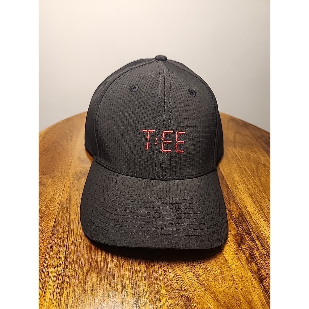 Waggle Golf Hat One Size Black Tee Time Performance Dad Cap‎ Adjustable NEW
